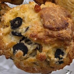 savory artisan olive scones