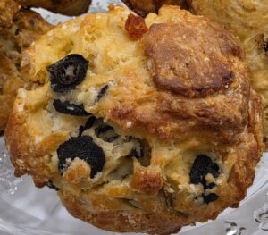savory artisan olive scones