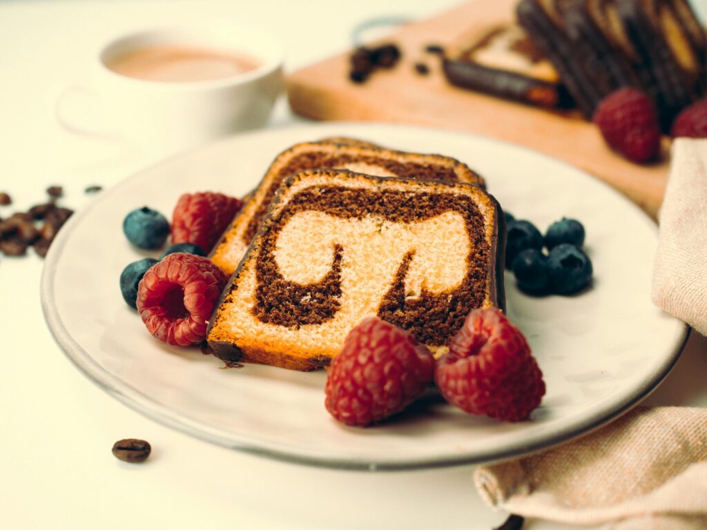 How to Make the Best Moist Marble Pound Cake