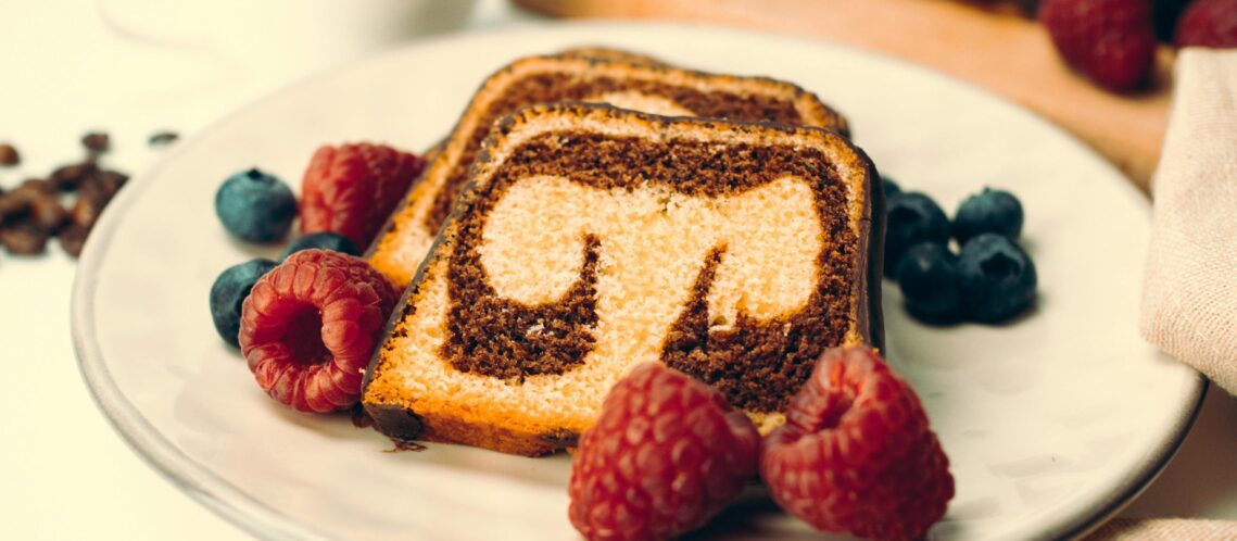 How to Make the Best Moist Marble Pound Cake